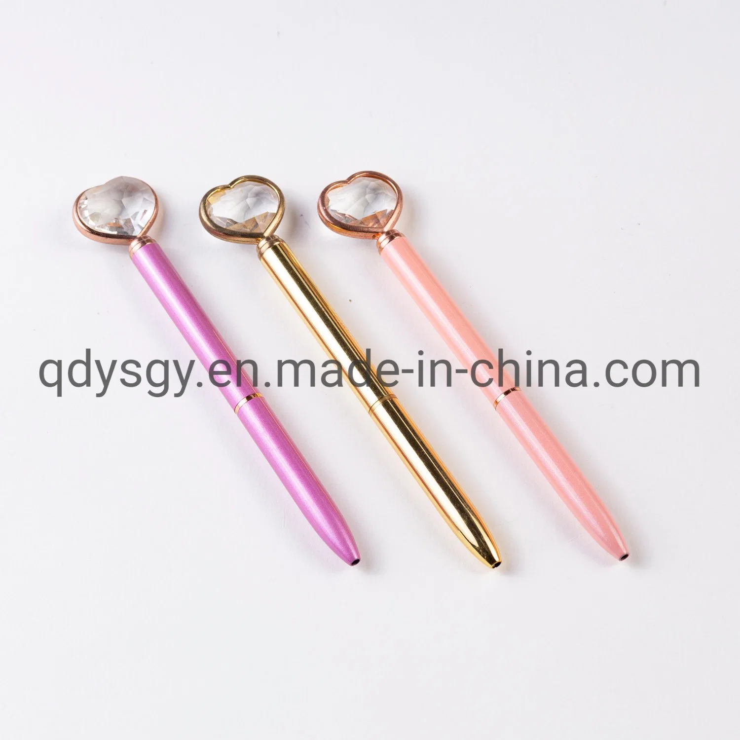 Office Supply Stationery 1.0mm Tip Metal Ball Pen