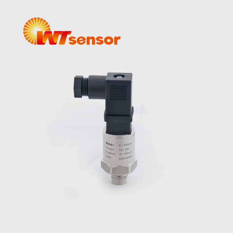 CE IP65 Small Diameter Water Oil Gas Piezoresistive Silicone Pressure Transmitter