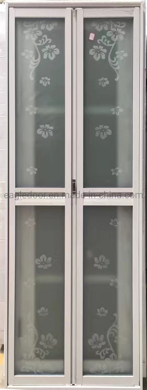 New Design Bathroom Doors Aluminum Glass Kitchen Interior Toilet Door (EA-2041)