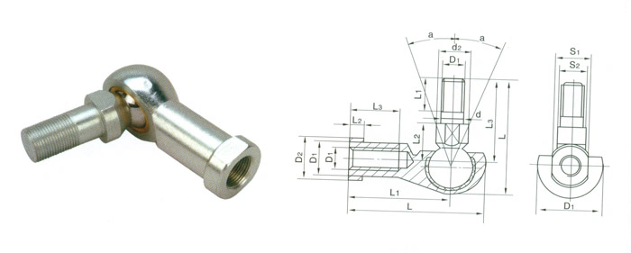 DIN Standard Ball Joint in Carbon Steel