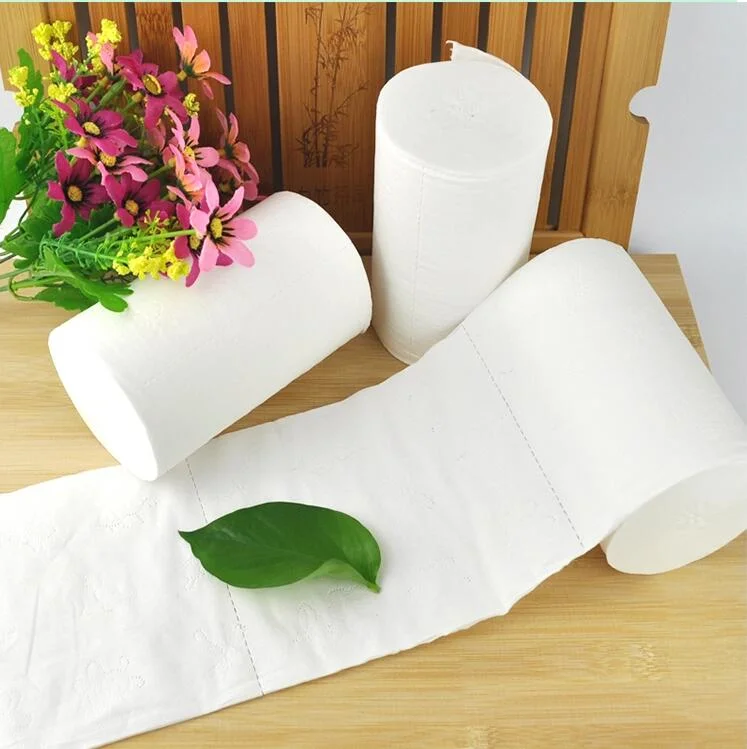 Soft Comfortable Jumbo Roll Virgin Wood Pulp 3 Ply Tissue Toilet Paper Towel