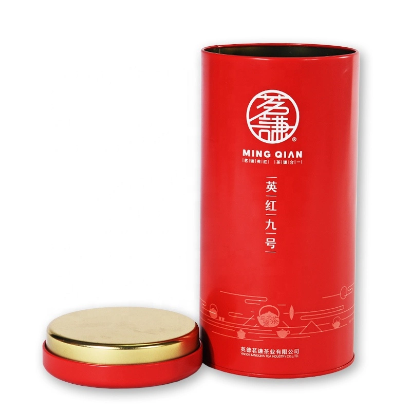 Wholesale/Supplier Factory Custom Empty Round Coffee Tin Can Metal Tea Tin Box