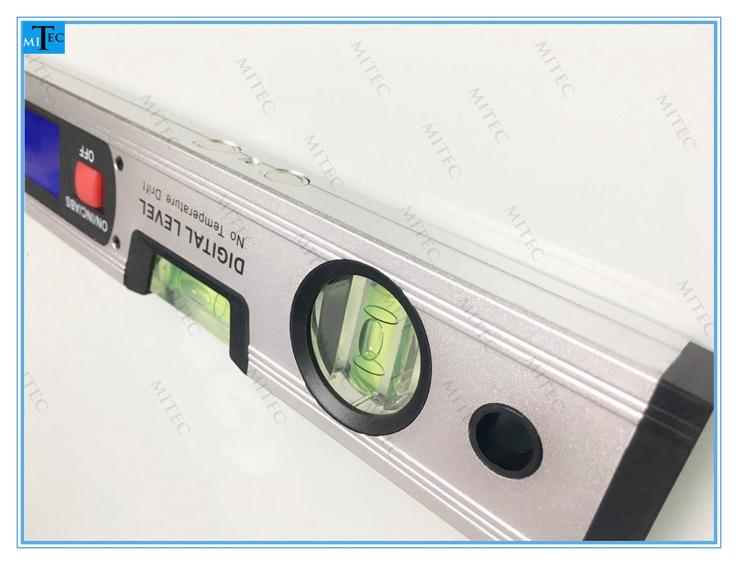 2 Buttons 400mm Angle Gauge Digital Box Spirit Level