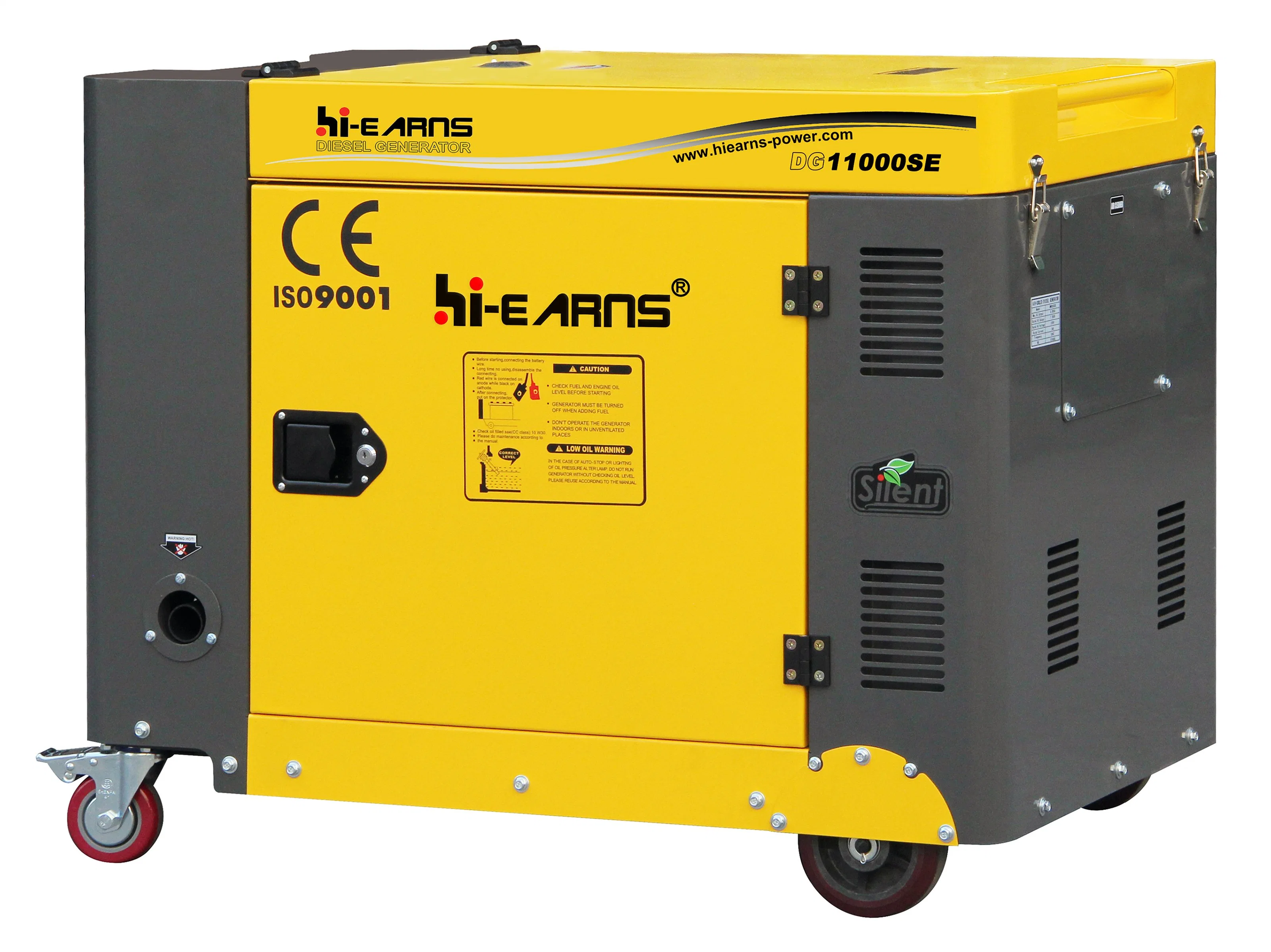 Silent Type Openable Canopy Power 7.5kw 7.5kVA Single Portable Silent Diesel Generating Set