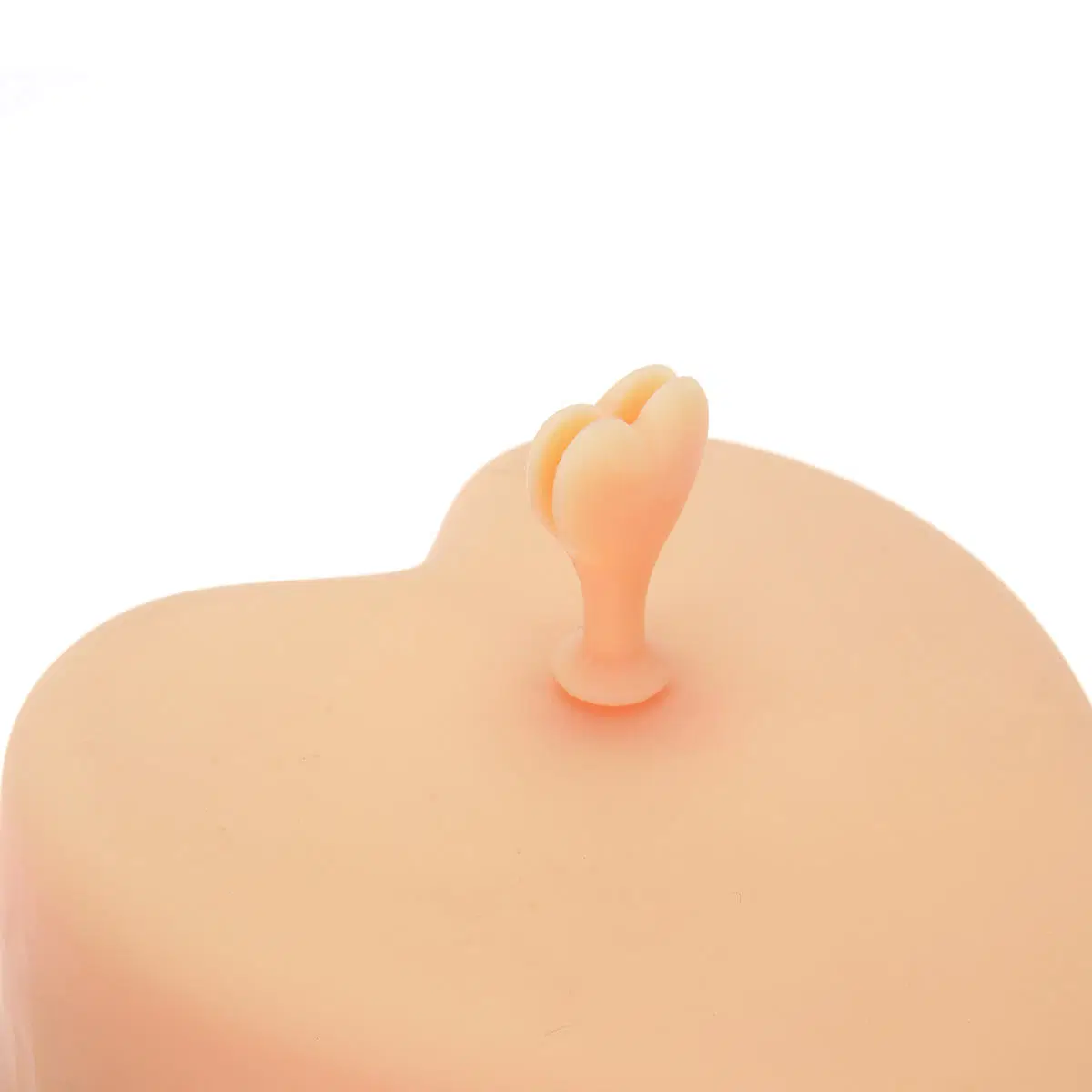 Dtk nouveau ménage le beurre en céramique plat beurre Heart-Shaped Boîte avec couvercle en silicone