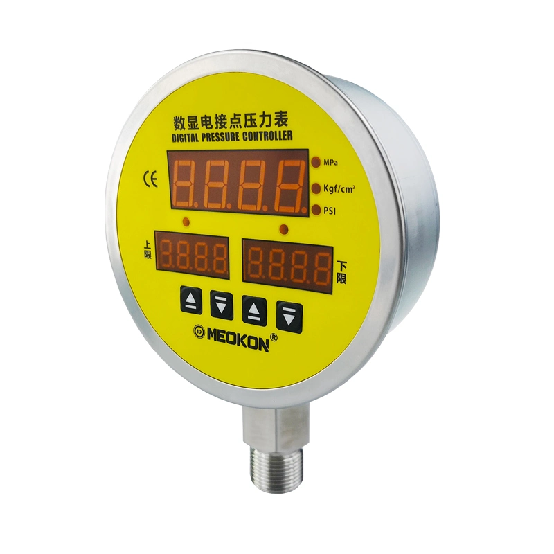 MD-925ez Elektrische LED Edelstahl Digital Manometer Luftdruckregelung Schalter