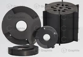 Dry-Running/Oil-Less Isotropic Graphite Rotors and Vanes for Space Heaters