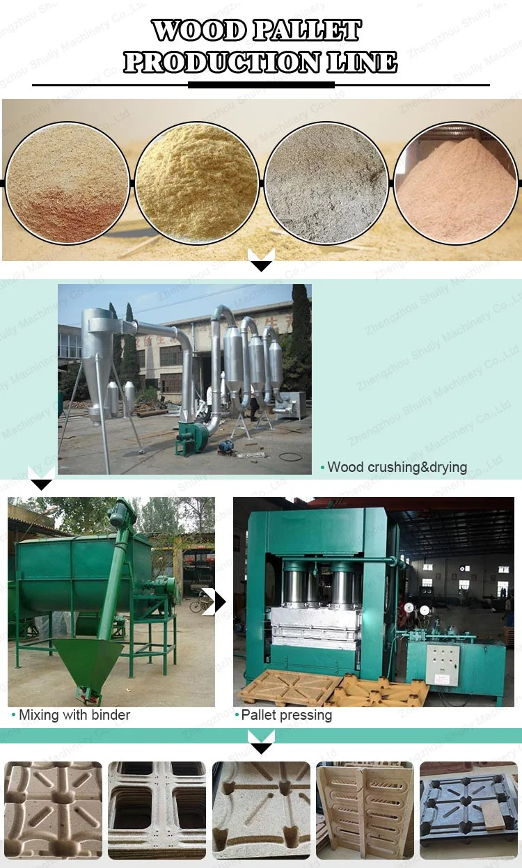 Wooden Pallet Notching Machine Wood Chips Press Pallet Making Machine