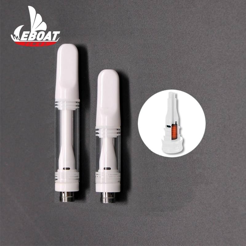 Full Ceramic Live Rosin Cartridges Vape Pen Leakproof Empty Carts 1.0ml Glass Press Atomizer