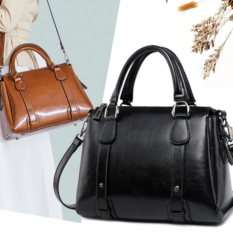 Designer Sac fourre-tout distributeur cuir Slant pour femmes. Sac à main Fashion Messenger Luxury pour femmes