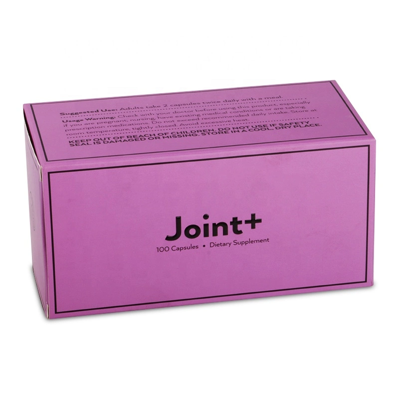 Custom Printed Small Paper Folding Packaging Paper Box, Printing Caja De Papel for Medicine