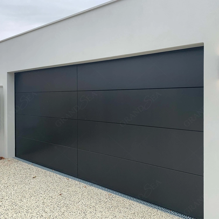 European Style Insulated Metal 16 FT Glass Modern Standard 9X8 10X8 16X8 Garage Door for Home