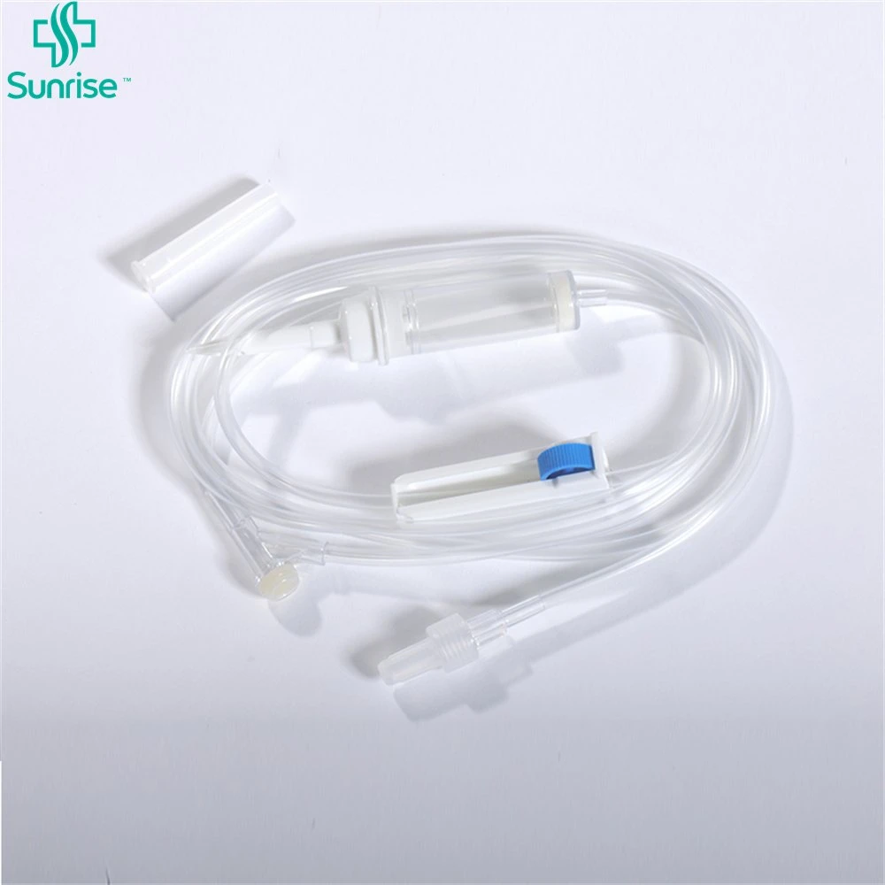 Disposable Medical Supplies Big Chamber Infusion Set Spike Without Wing