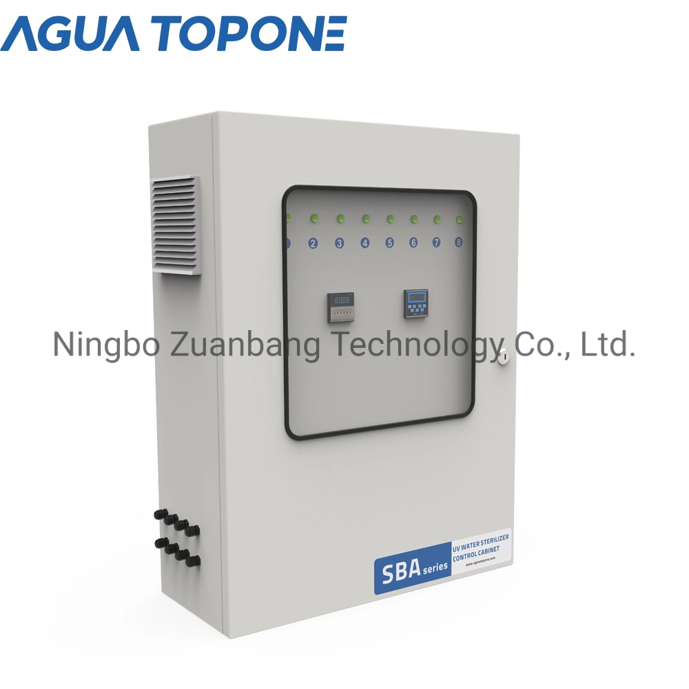 Agua Topone 10 to 500 M3/Hour Auto Wiper Cleaning Ultraviolet Sterilizer for Water Purifying