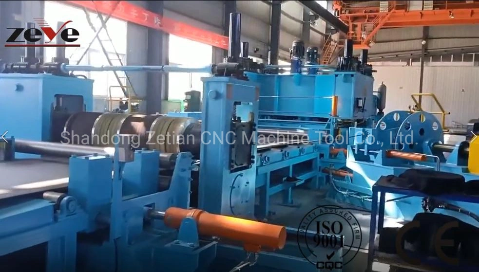 5mm to 12mm Thick Decoiler Machine, Metal Cross-Cutting Line, Coil Transverse Shear Line