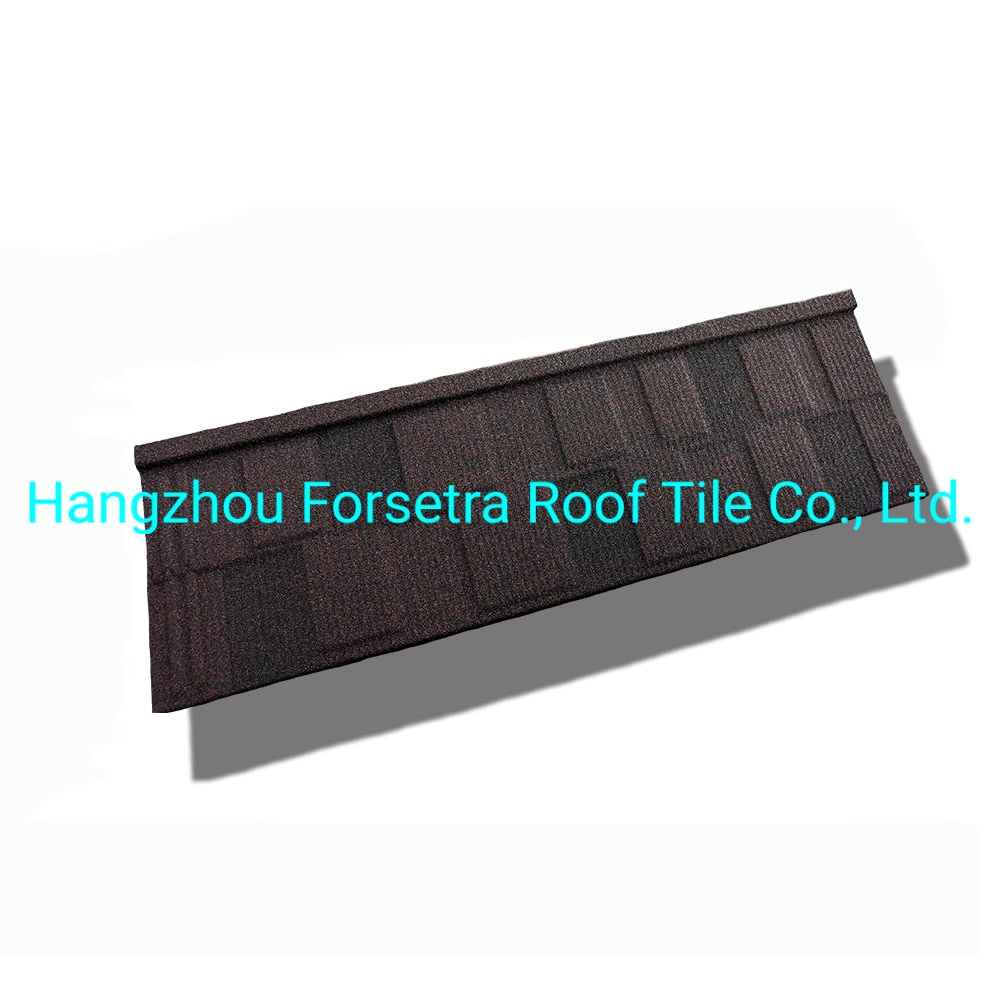 Standard Size Decorative Stone Coated Aluminium Roofing Sheets Building Material