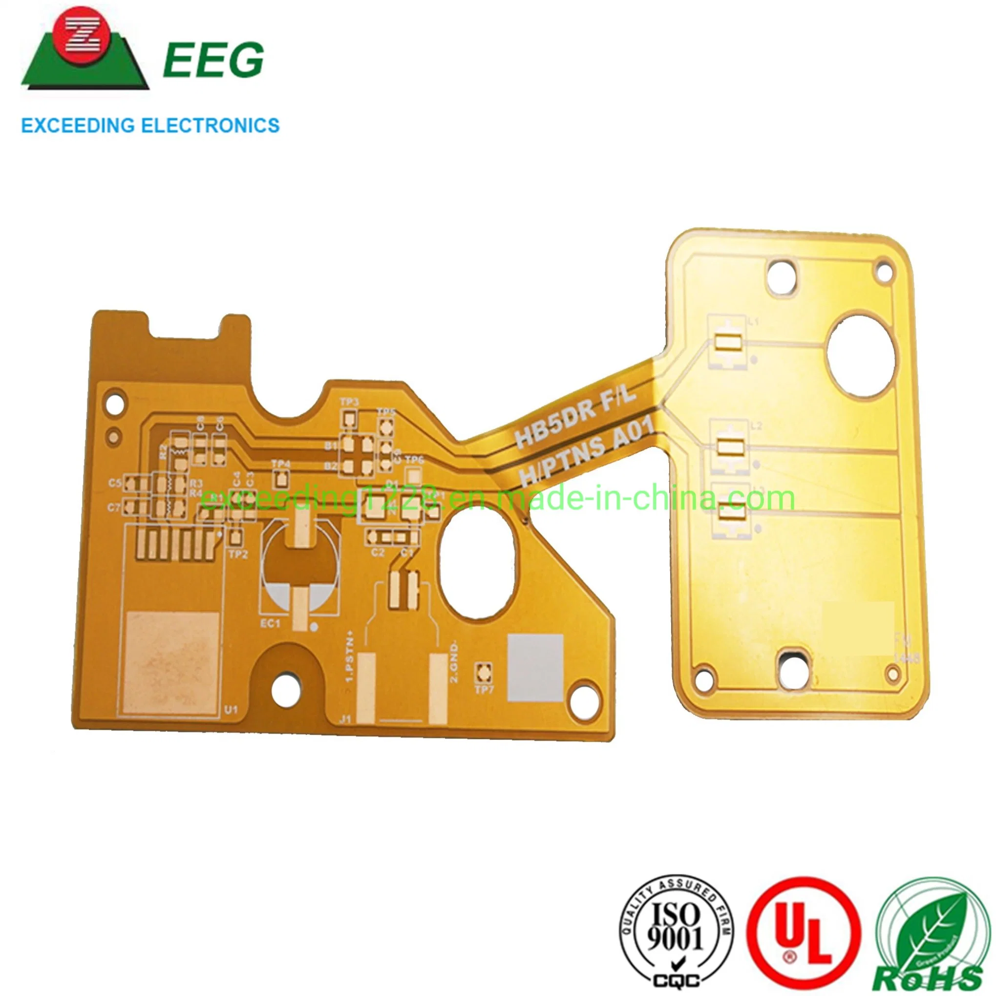 Qualidade elevada 0,12mm de espessura Flex PCB usados FPC para fabricante FPC Eletrônica de Potência