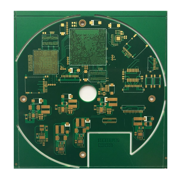 Conjunto de la PCB de la capa de 6 de 3 oz de interconexión de alta densidad de circuito impreso PCB multicapa HDI.