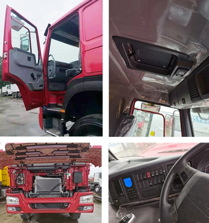 Cheap Heavy Duty Used/New Sino Sinotruk HOWO 371/375HP 6X4 Euro2 10wheels/Tyres Sand Lorry Cargo Dumper Tipper Quarry Dump Truck Used Trucks for Africa Market