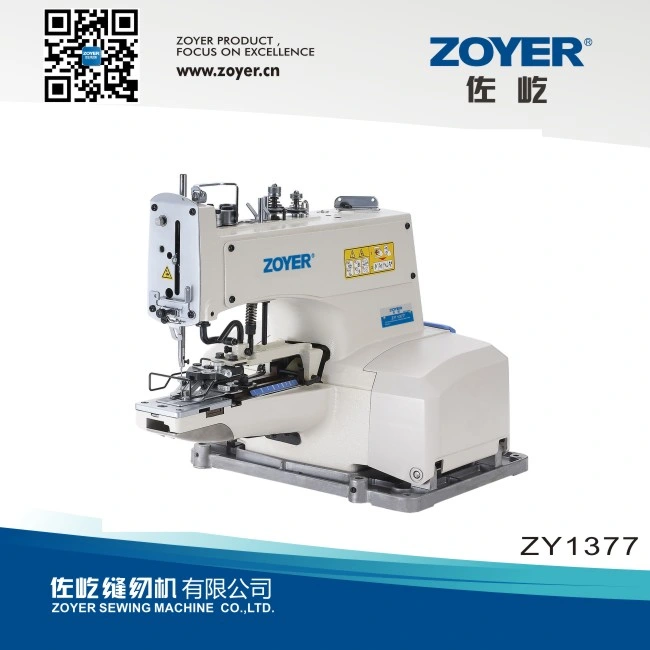 Zoyer Juki Direct Drive Botão da Máquina Colocação de Costura Industrial (ZY1377D)