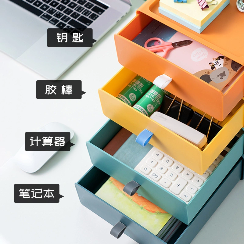 Drawer Desktop Storage Box Desk Rack