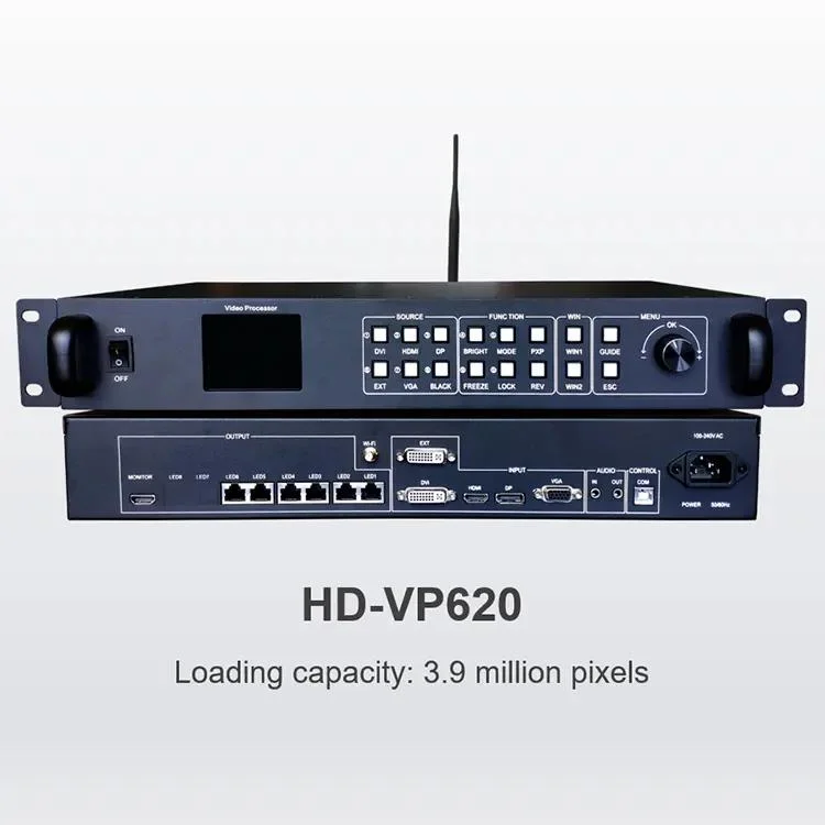 Zwei-in-einem-LED-Videoprozessor HD-Vp620