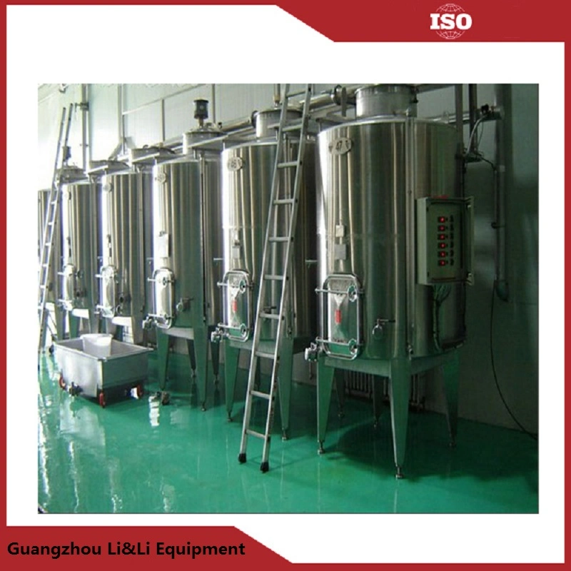 Mirror Polished Stainless Steel Mixing Tank for Milk Ferment