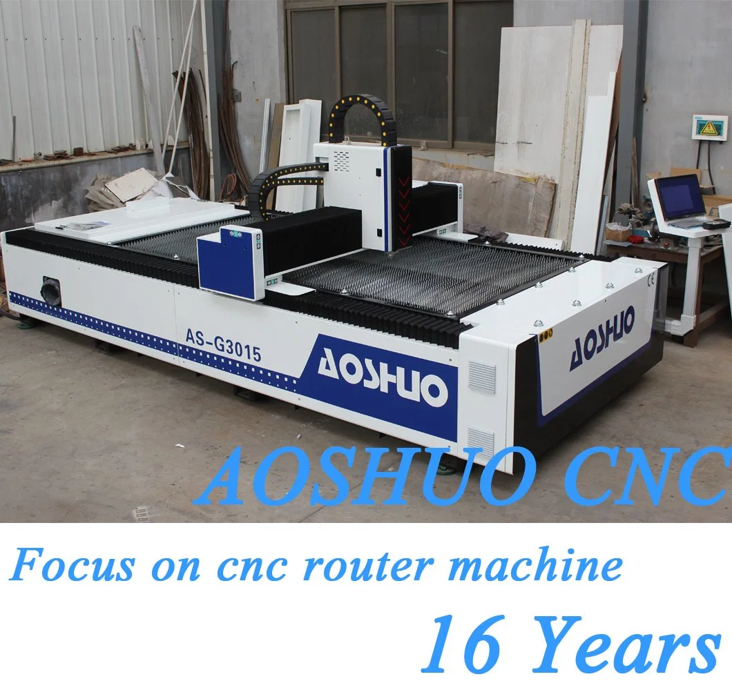 CNC Fiber Laser Metal Cutting Machinery GS-3015 Laser Power 2000W