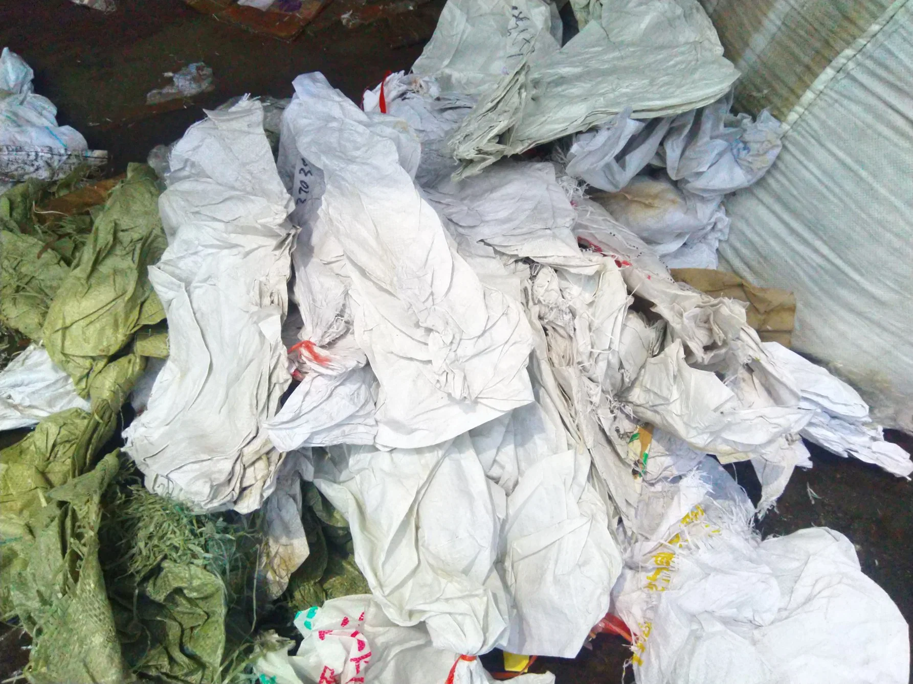 Processing and Washing Waste Film PP and PE&#160; Woven Bags