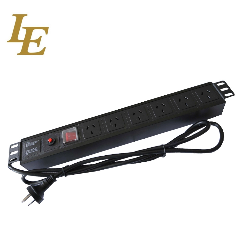 Le 1u 19inch Australia Type PDU for Power Supply