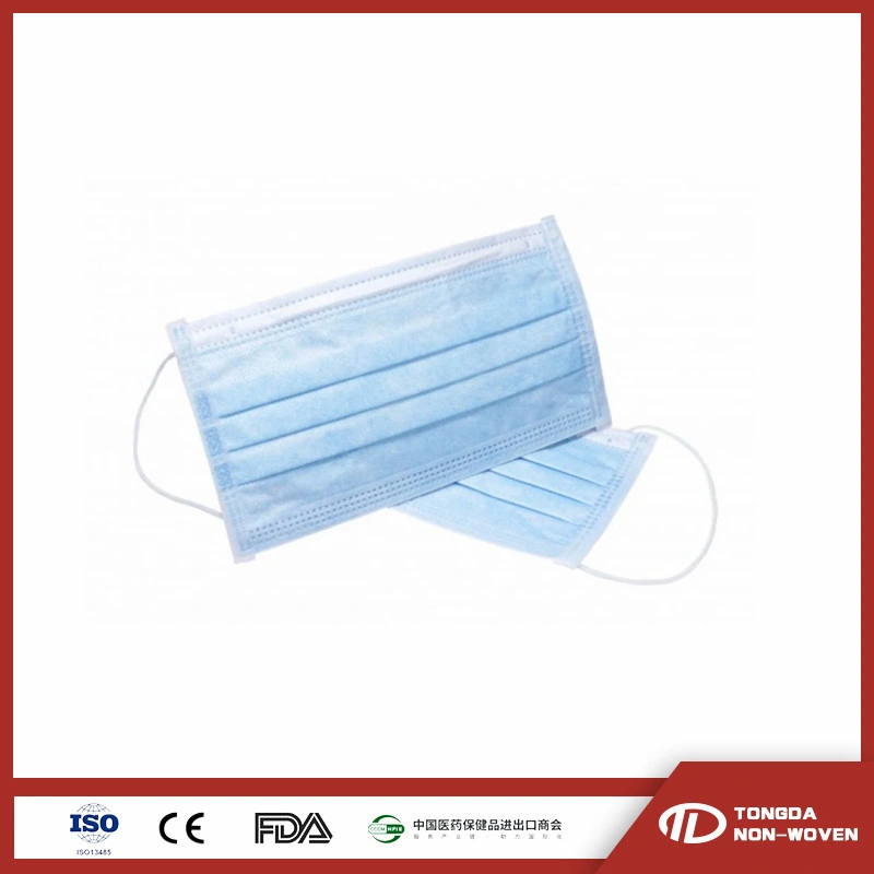 Hot Sale ASTM 3ply Non Sterile Non Woven Disposable Medical Protective Face Mask