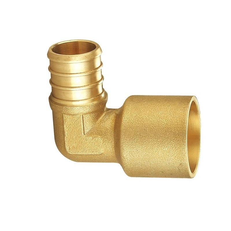 Female Thread 90 Degree Brass Hose Elbow Compression Fitting Straight Tap Connector