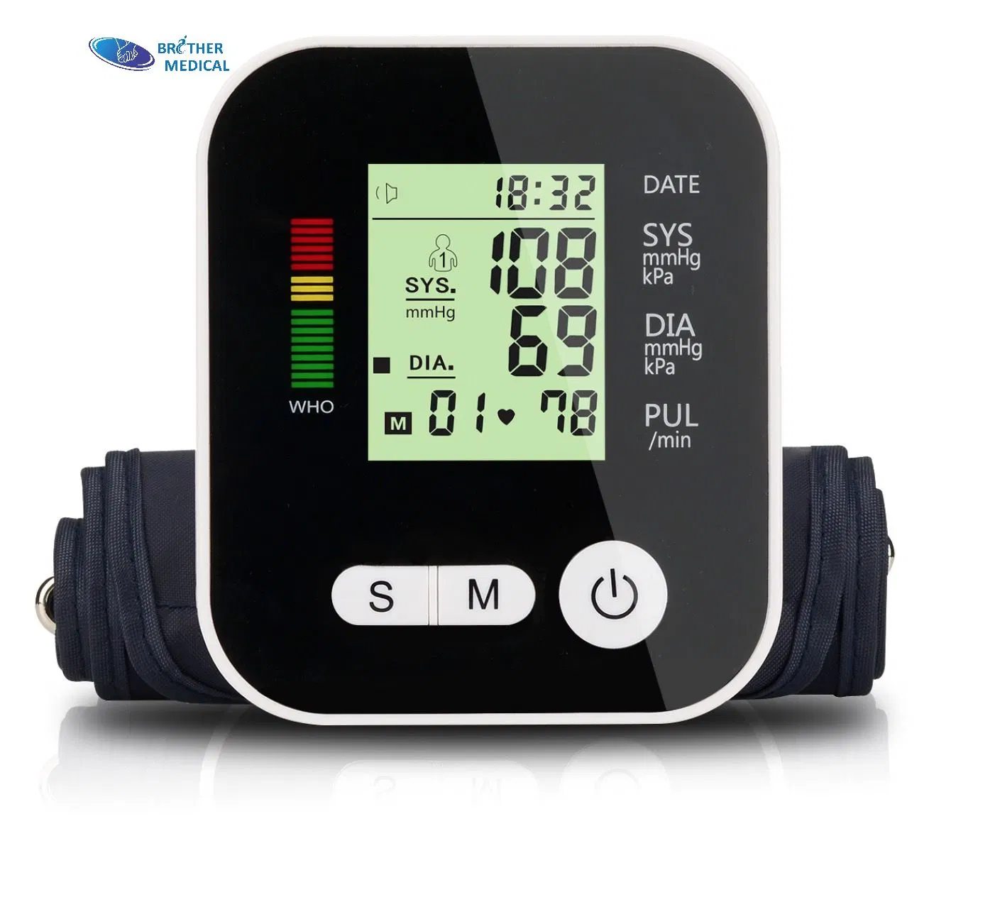 Fully Automatic Pediatric Portable Digital Bp Machine Blood Pressure Monitor