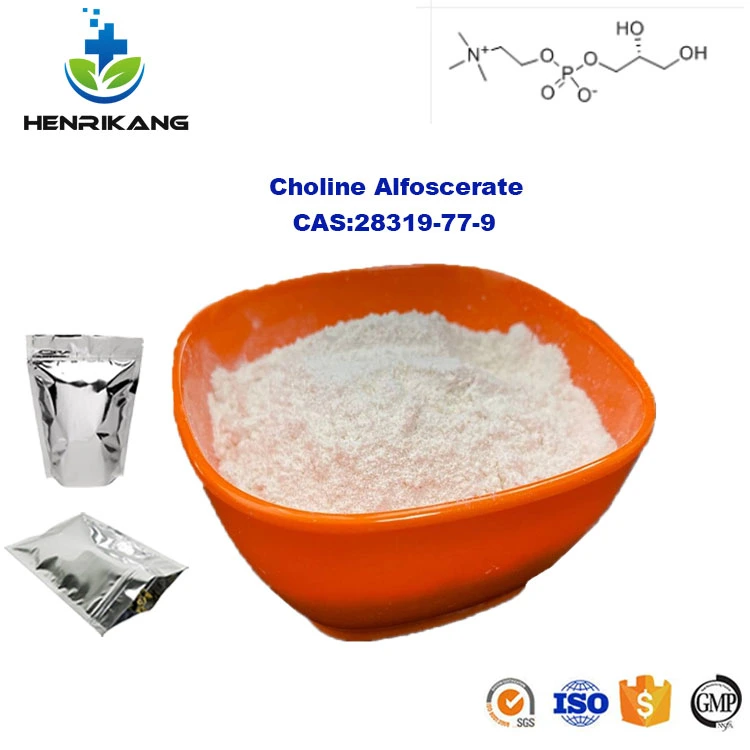 Henrikang Supply Choline Alfoscerate CAS 28319-77-9 Choline Glycerophosphate GPC