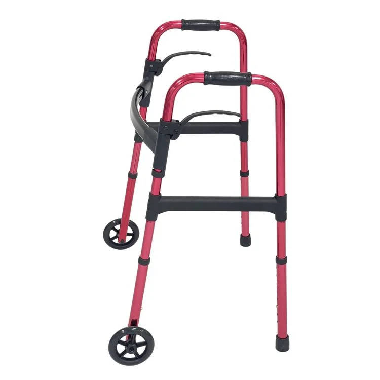 Bliss Medical Aluminum Walking Aids Zimmer Frame Nursing Shopping Cart Foldable Standard Walker Walking Frame