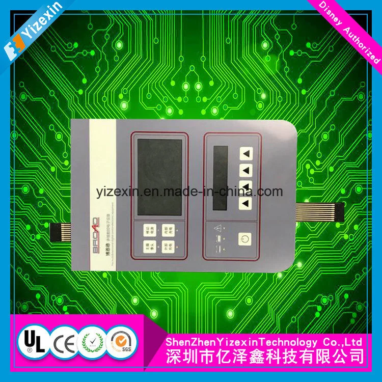 Hochwertiges Control Panel~ Kapazitiver Touch Membranschalter mit Metall Kuppel