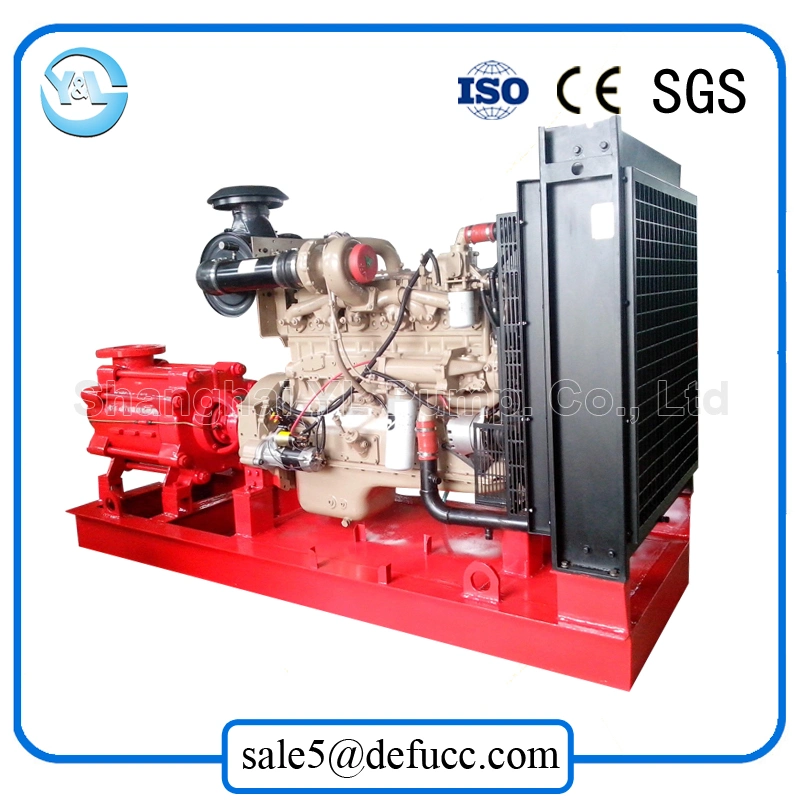 Horizontal Multistage Diesel Engine Booster Clean Water Pump