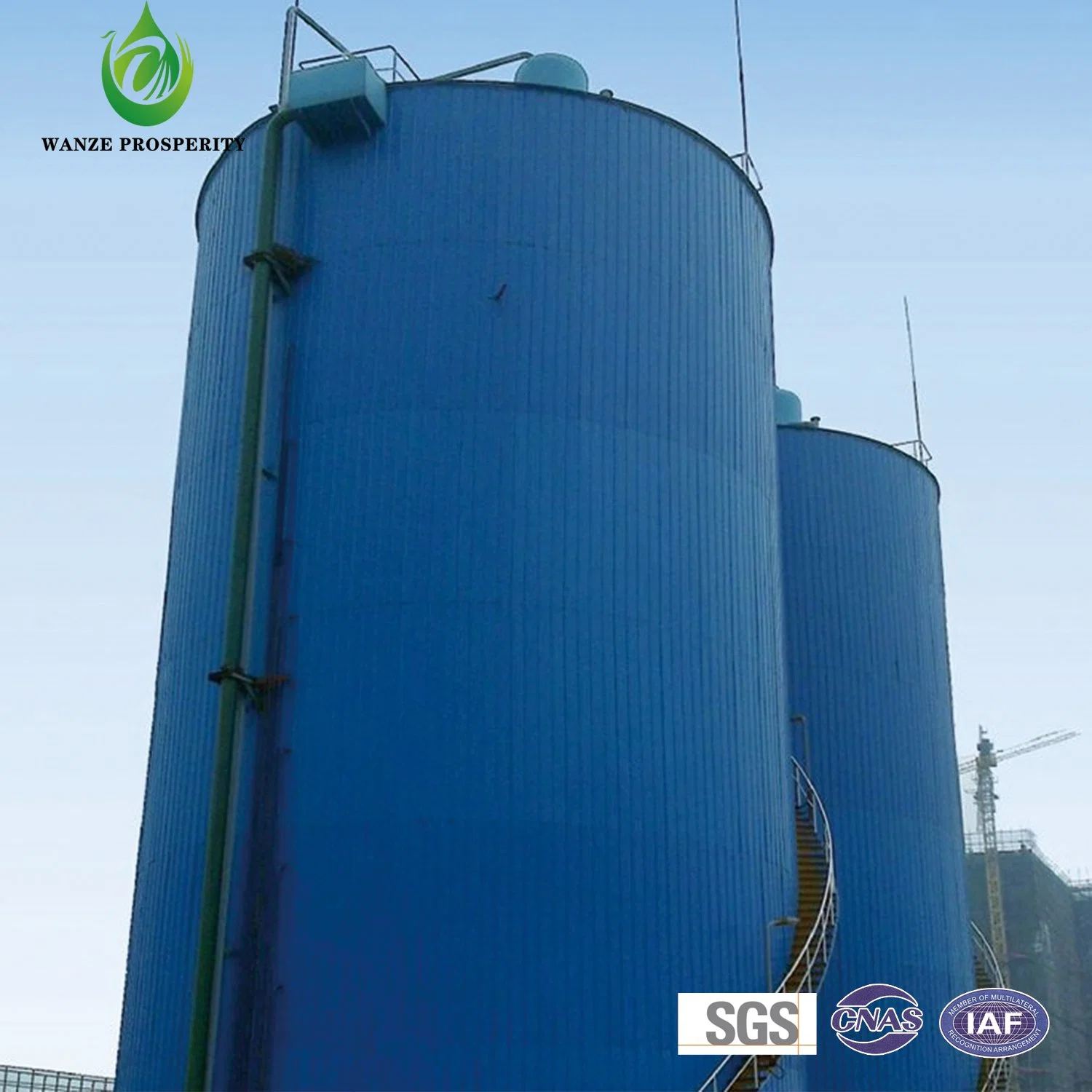 Uasb Anaerobic Tower Sewage Treatment High Concentration IC Reaction Equipment