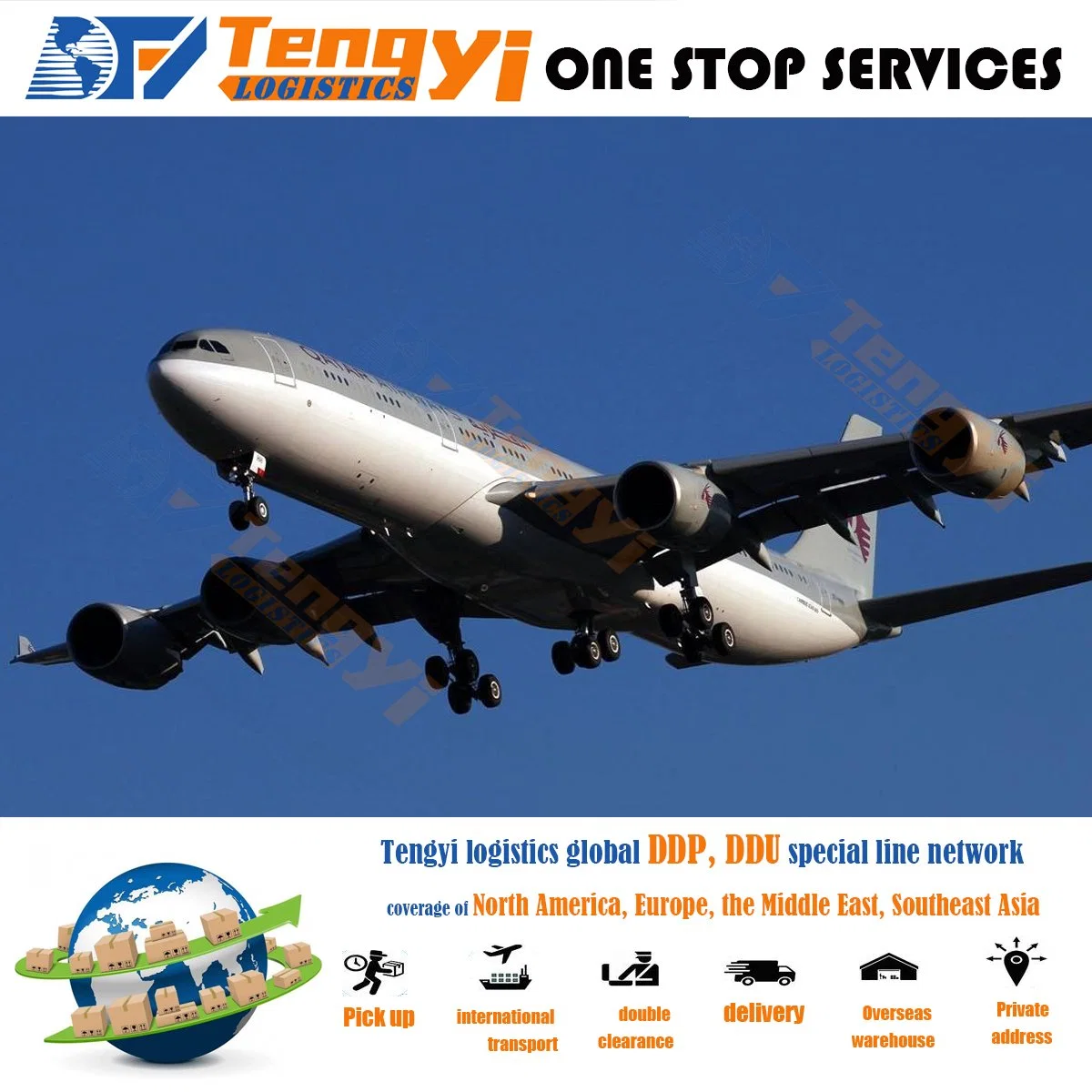 One Stop Freight Service von Hong Kong / Shenzhen / Guangzhou DDP Air Cargo zu uns