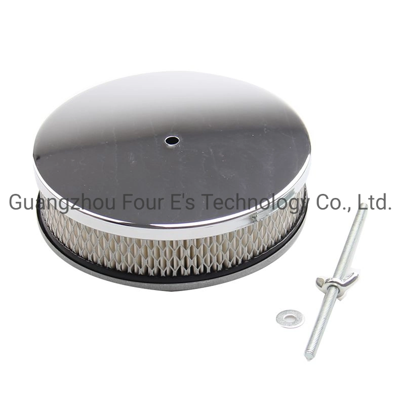 Car Accessories/Auto Accessory/Spare Parts 9 Inch Chrome Air Filter