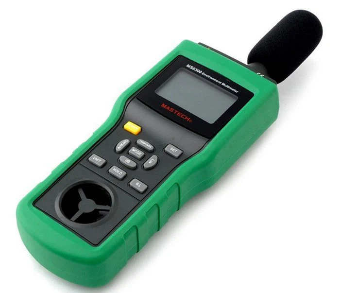 Multifunction Environment Meters Sound Level Meter Anemometer Lux Meter Temperature Humidity Tester