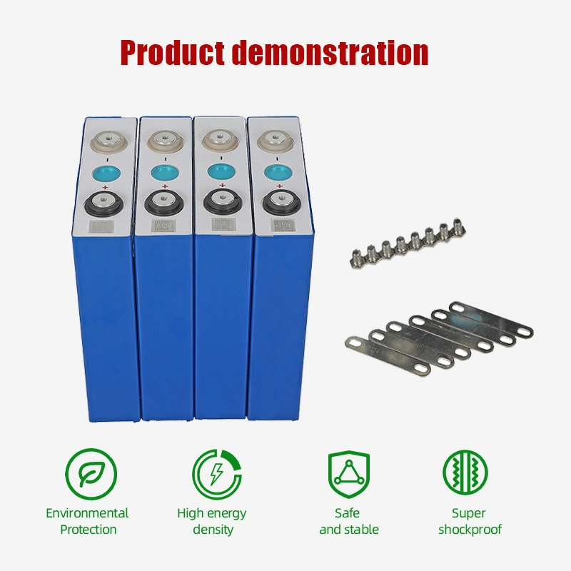 Haute puissance LFP 3,2V 105Ah 90Ah 280Ah 400Ah Cellule de batterie LiFePO4 pour le stockage de l'énergie éolienne UPS LiFePO4 3,2V 90Ah.