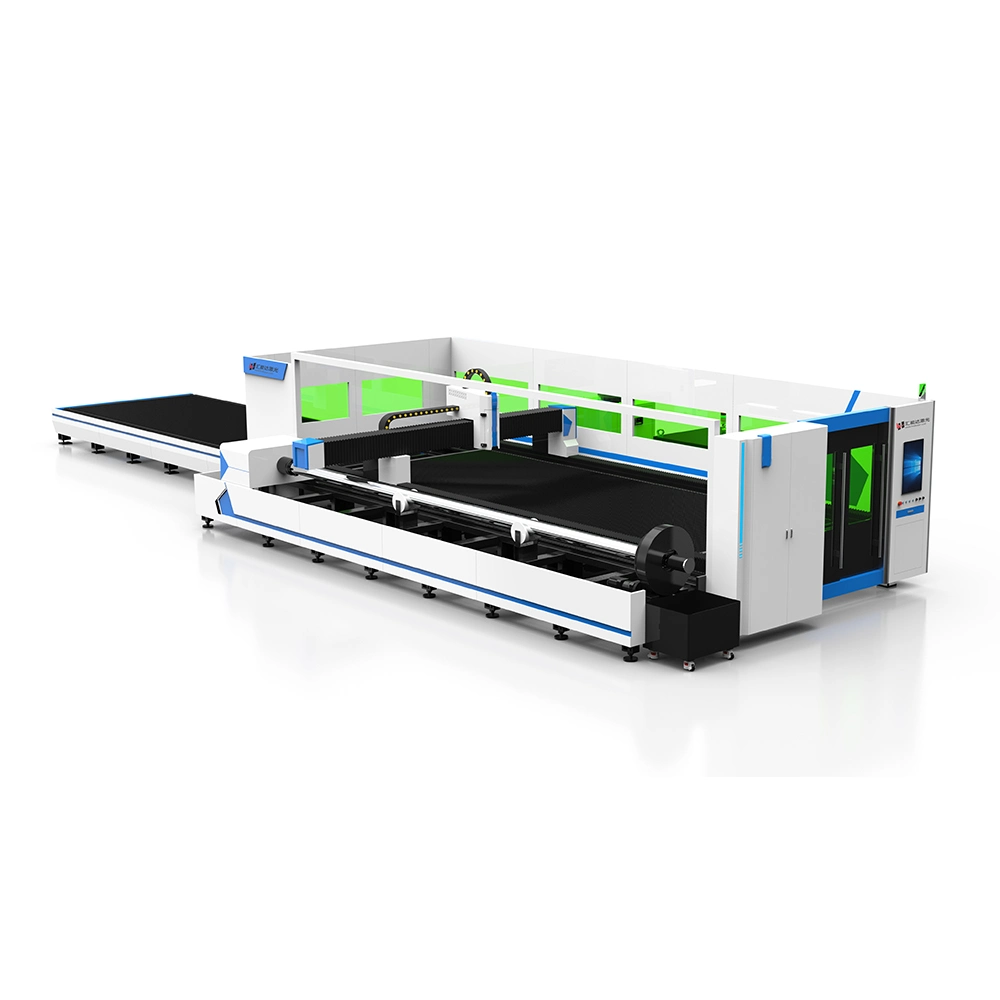 Manufacturing and Processing Industry Equipment Sheet Pipe Fiber Laser Cutting Machine with Automatic Loader Cheap Price