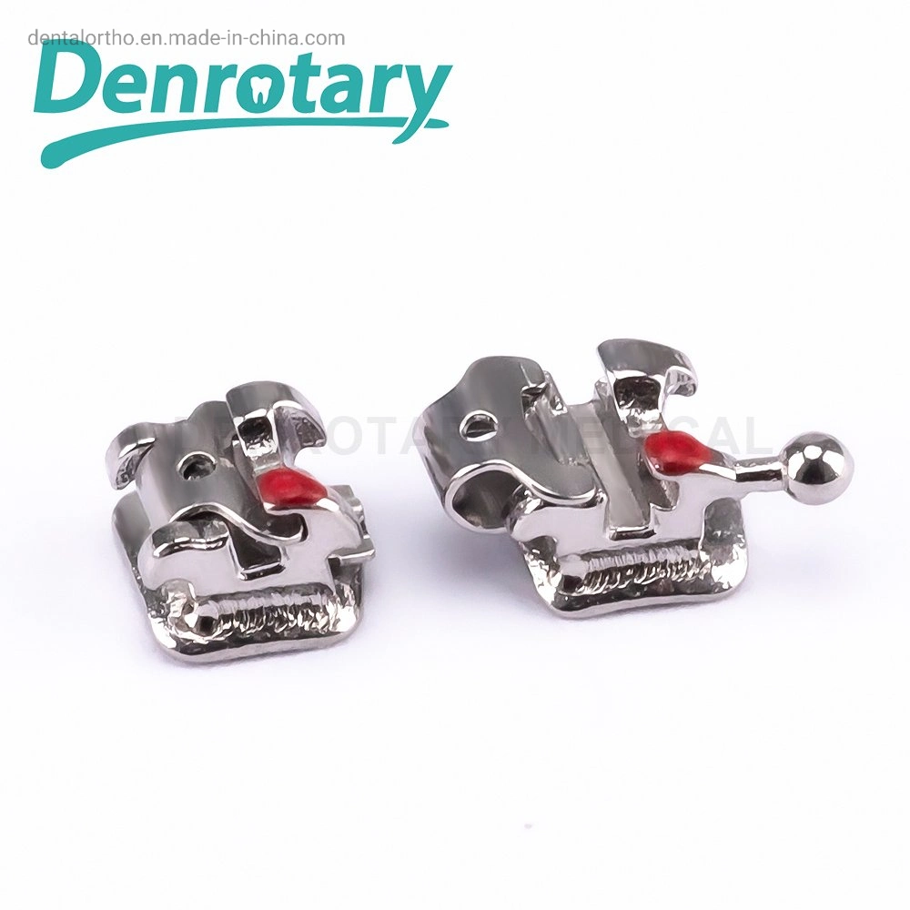 Densroting Dental Unit dentist Teeth Braces Roth Self-lignating Metal Suporte ortodôntico