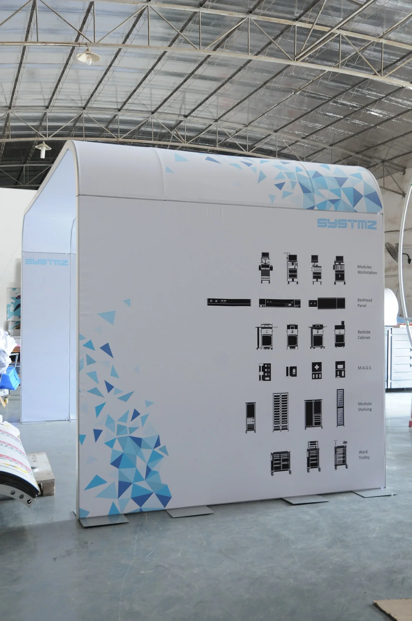 Expo Event Portable Custom Modular Aluminum Frame Advertising Trade Show Exhibition Booth