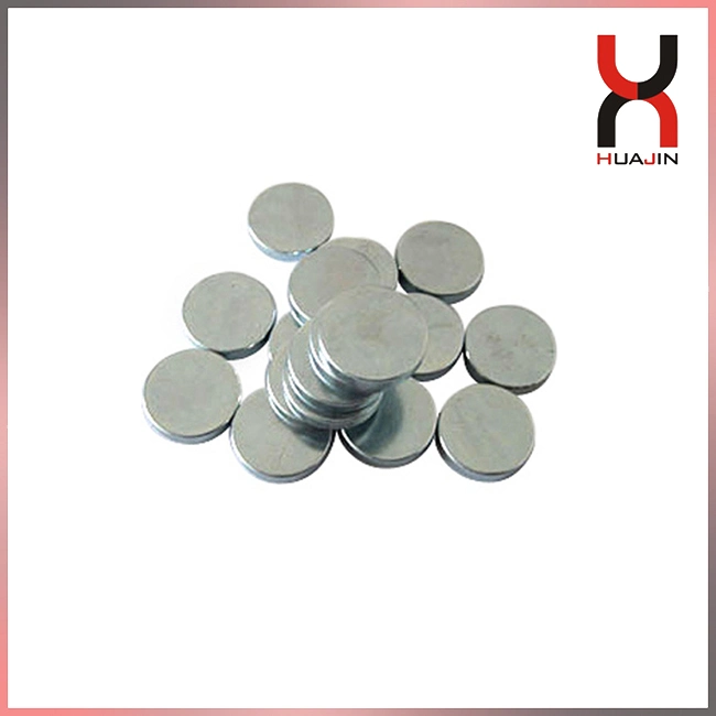 Small Round Disc Neodymium/NdFeB Magnet with Nickel Plating