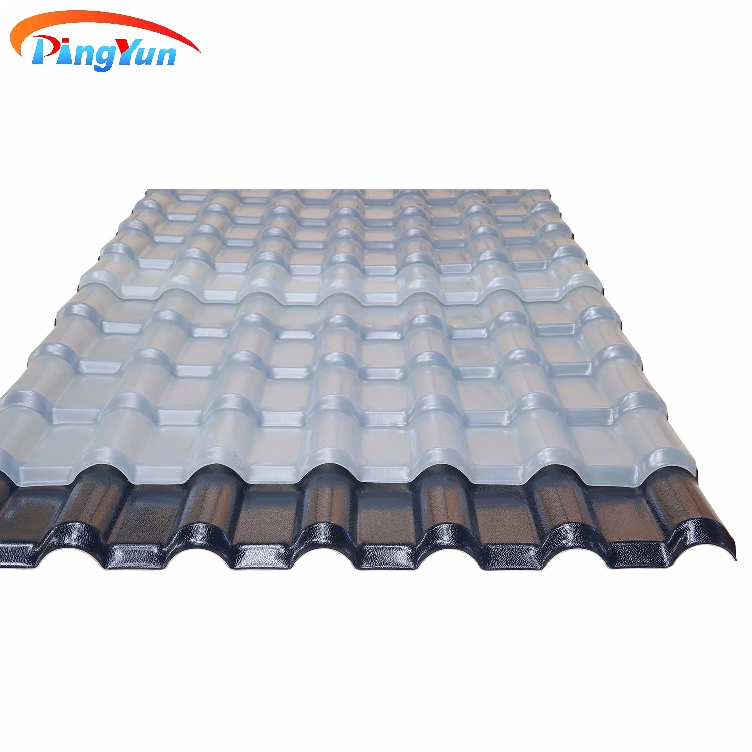 Heat /Noise/Electronic/Acid Rain Insulation ASA Coated Synthetic Resin Plastic Roof Tile