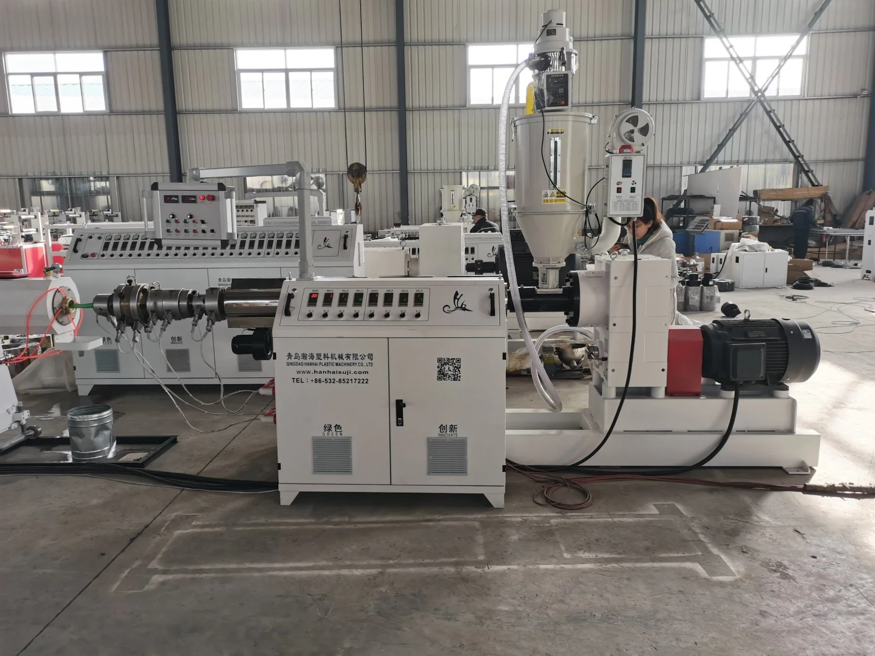 PPR PE Pipe Co-Extrusion Line Heat Insulation Electric Wire Cable Conduit Making Machine