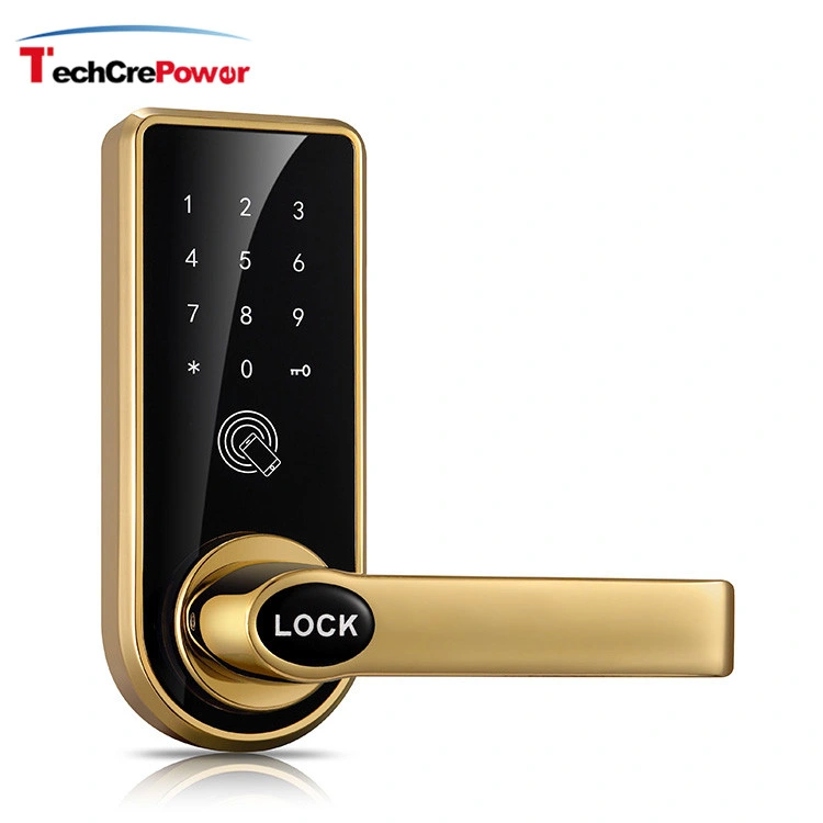 L818-Bt Zinc Alloy Password Wireless APP Door Lock Full Touch Screen Electronic Combination Lock