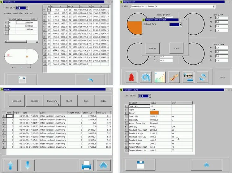 Guaranteed Quality Automatic Oil Fuel Tank Gauging System for Many Station